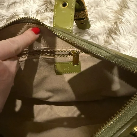 JW PEI GREEN SUEDE BAG - Picture 8 of 10